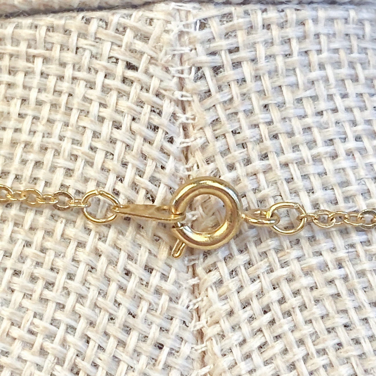 Little Sparkly Gold Necklace