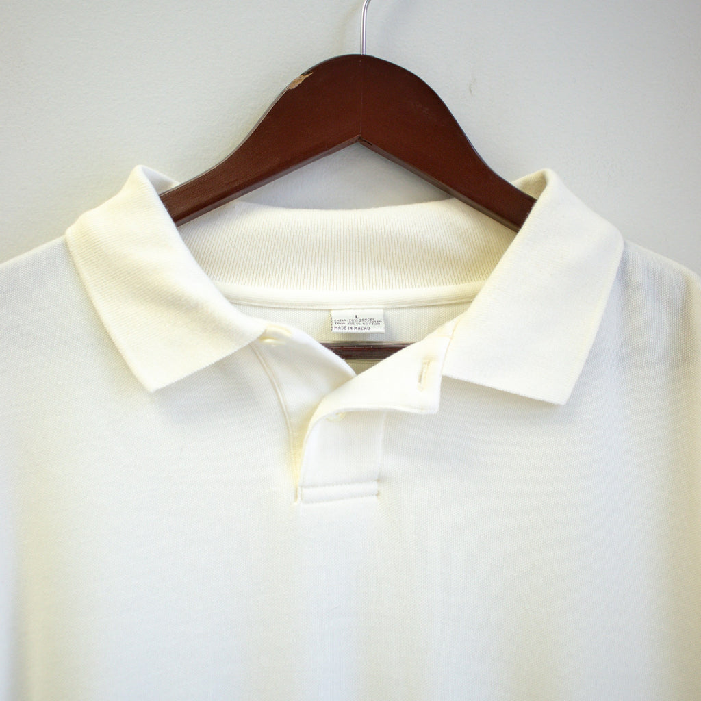 Straight Down Men's Golf Long Sleeve Polo