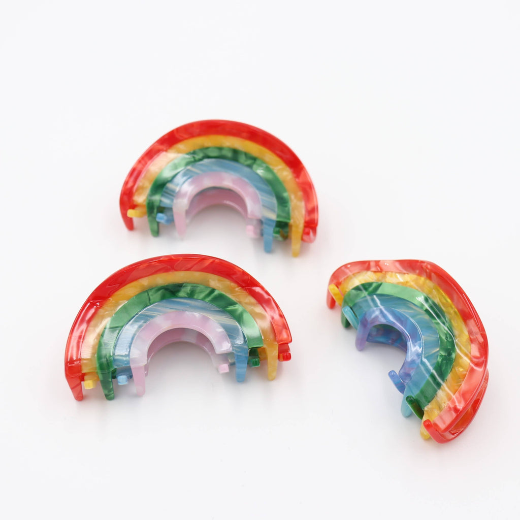 Rainbow Hair Claw