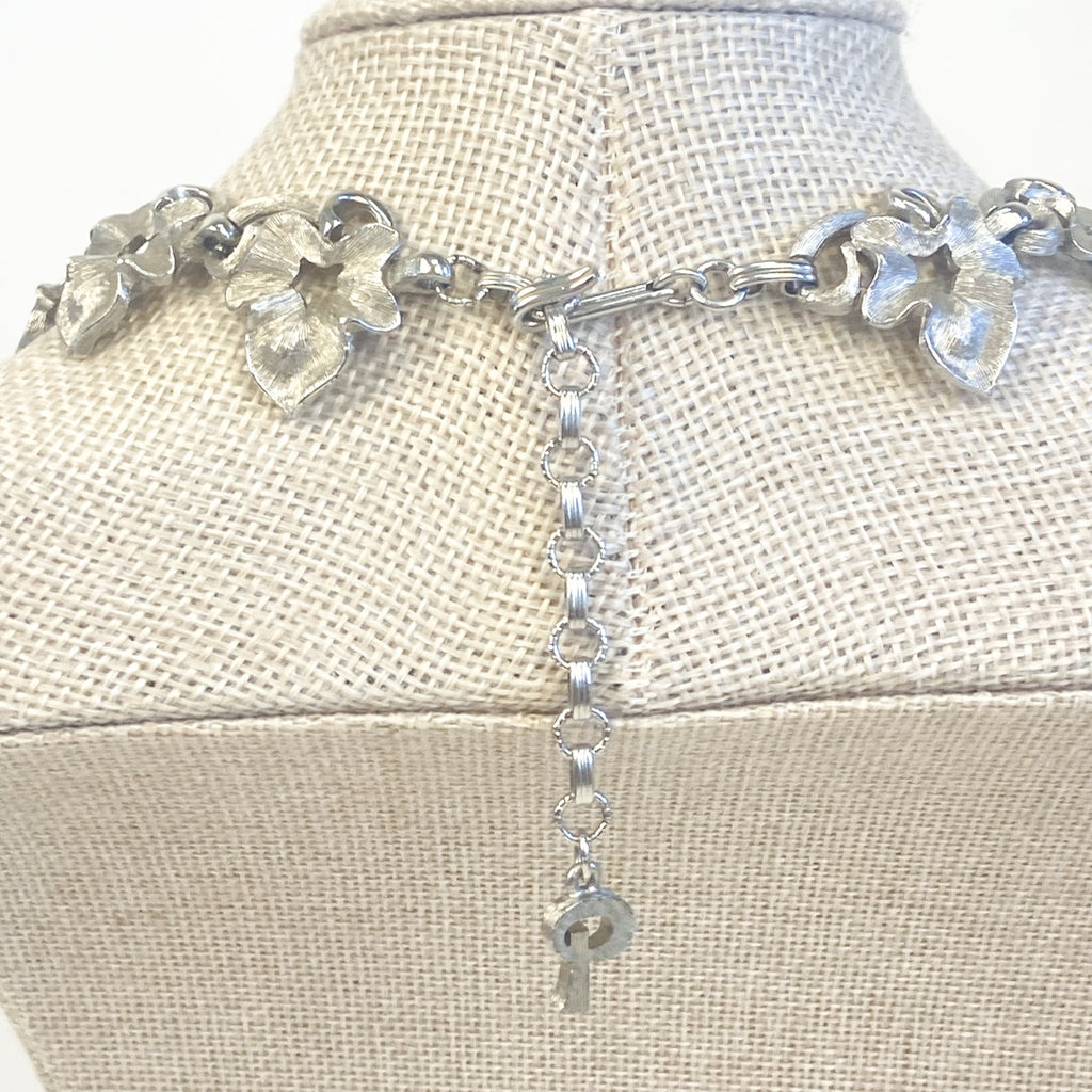 Vintage Puccini Choker Silver Tone