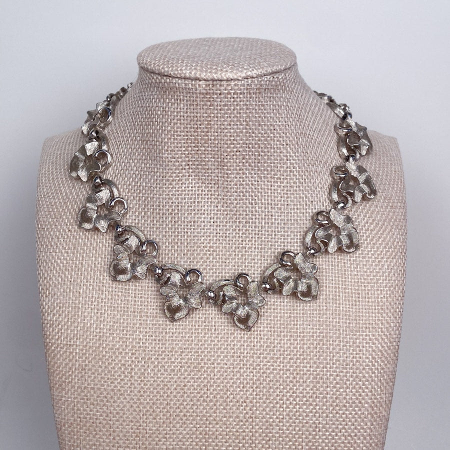 Vintage Puccini Choker Silver Tone