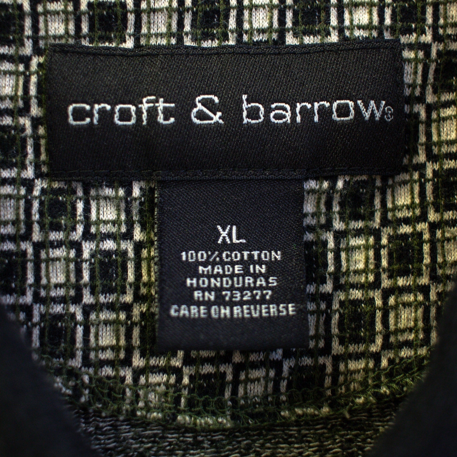 Checker Polo Size XL