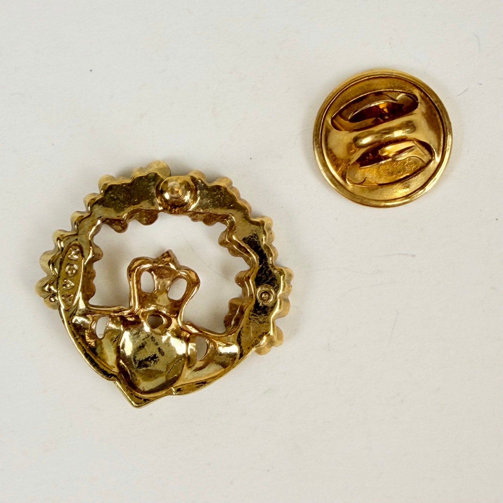 Avon claddagh pin