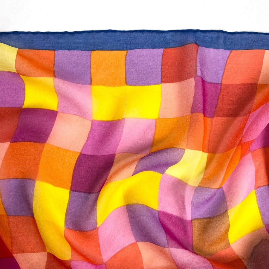 Geometric Print Rectangular Long Scarf