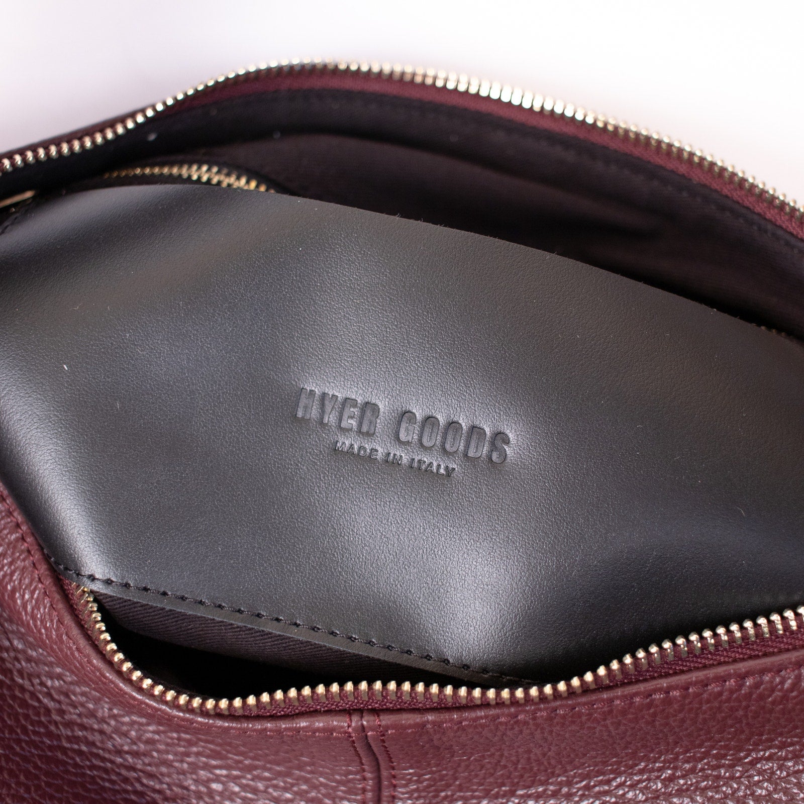 Hyer Goods The Everyday Burgundy Shoulder bag