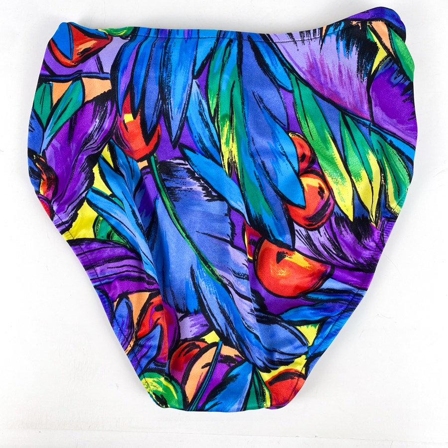 Vintage Two Pieced High-Waisted Bathing Suit Size 12