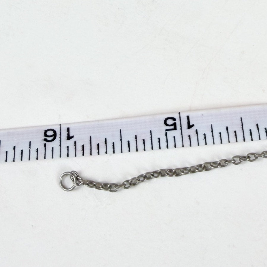 Silvery Shell Dainty Necklace