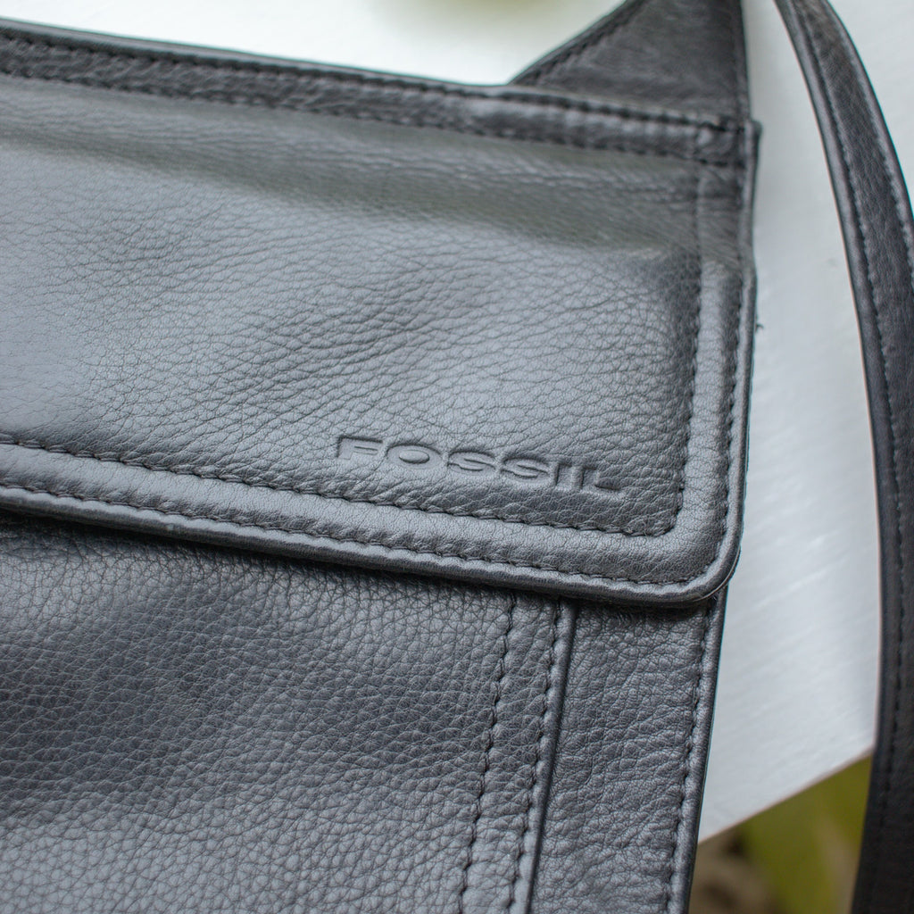 Fossil Crossbody Bag Black