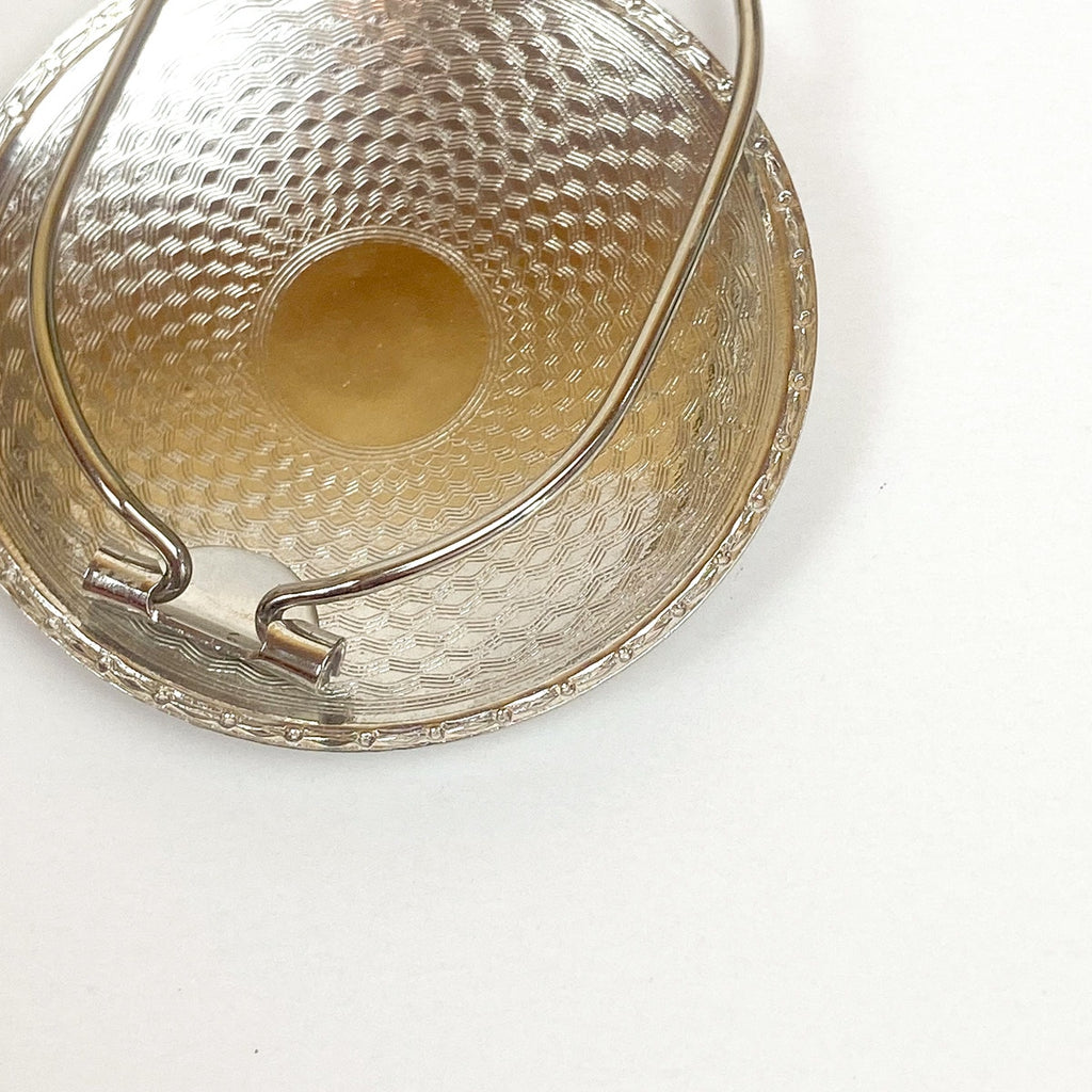Vintage Silvery Scarf Clip