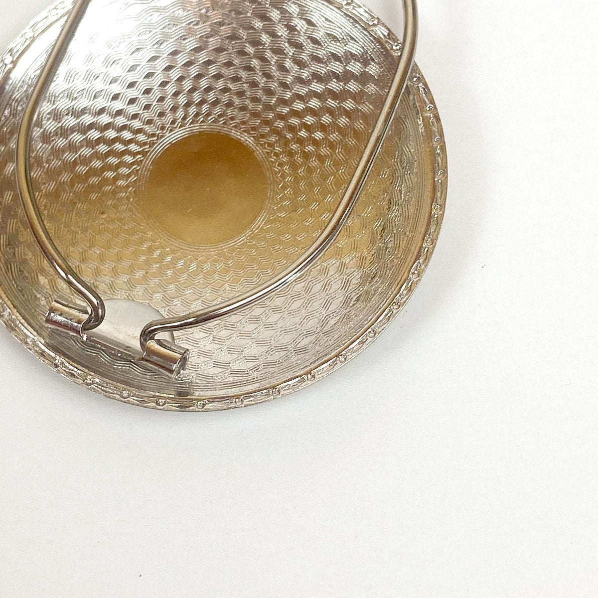 Vintage Silvery Scarf Clip