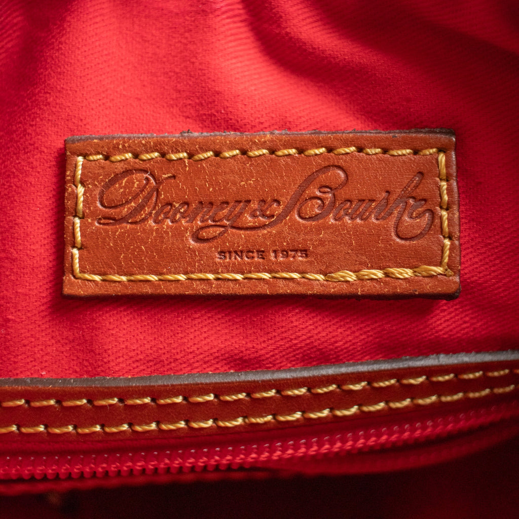 Dooney & Bourke Gray Crossbody bag Red Interior