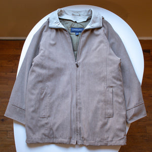 London Fog Beige Winter Coat Size Medium