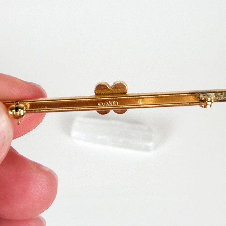 Avon Bar Brooch