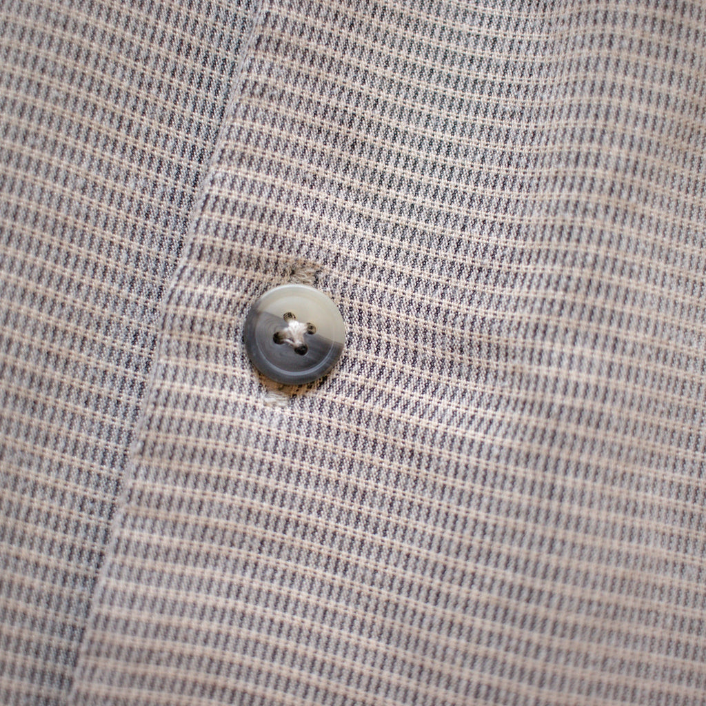 Vintage 90s Beige Men's Casual Button up Size Large