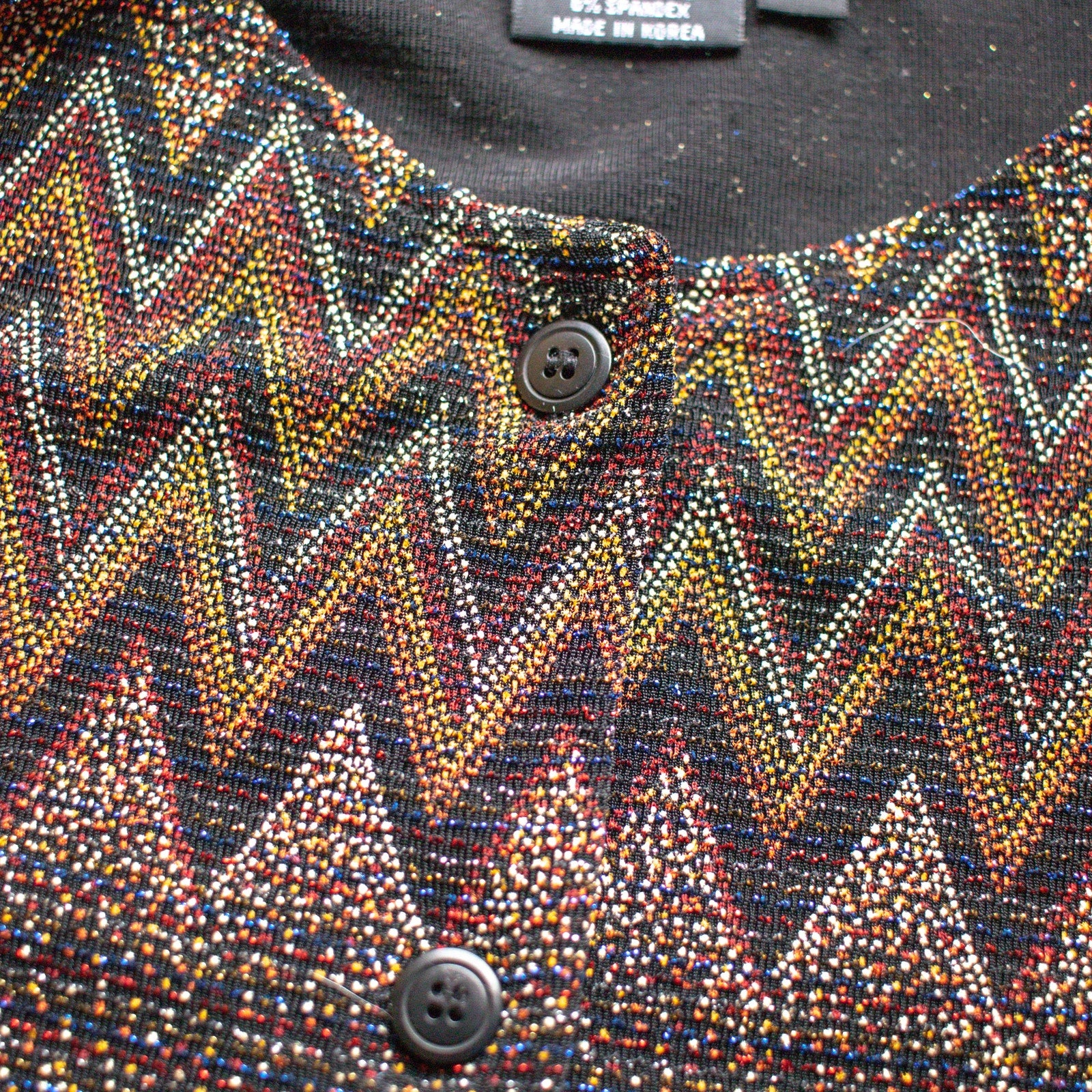 Vintage Sparkly Button Up Size 10