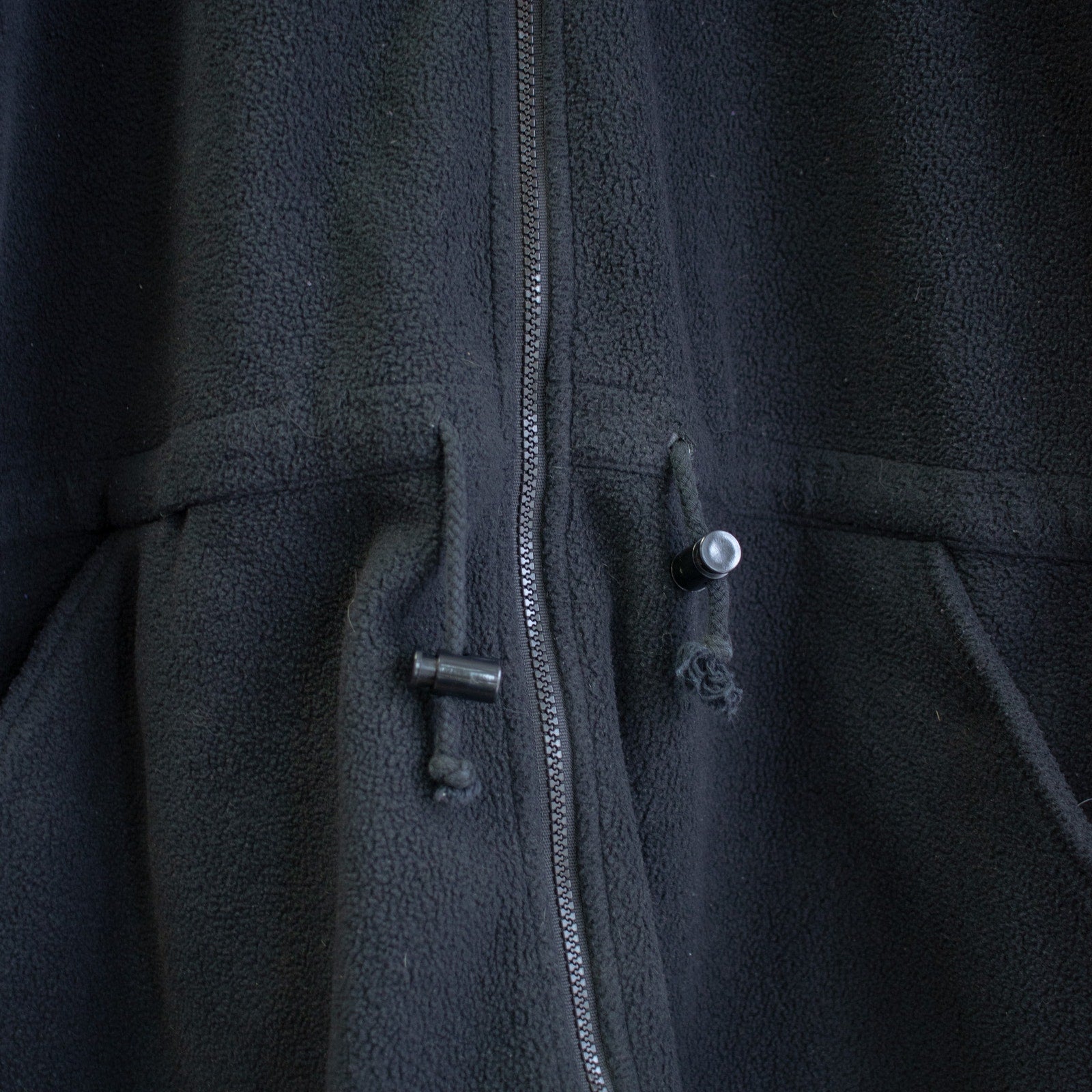 Denim & Co. 90s Color Block Fleece Zip-up Size 1X