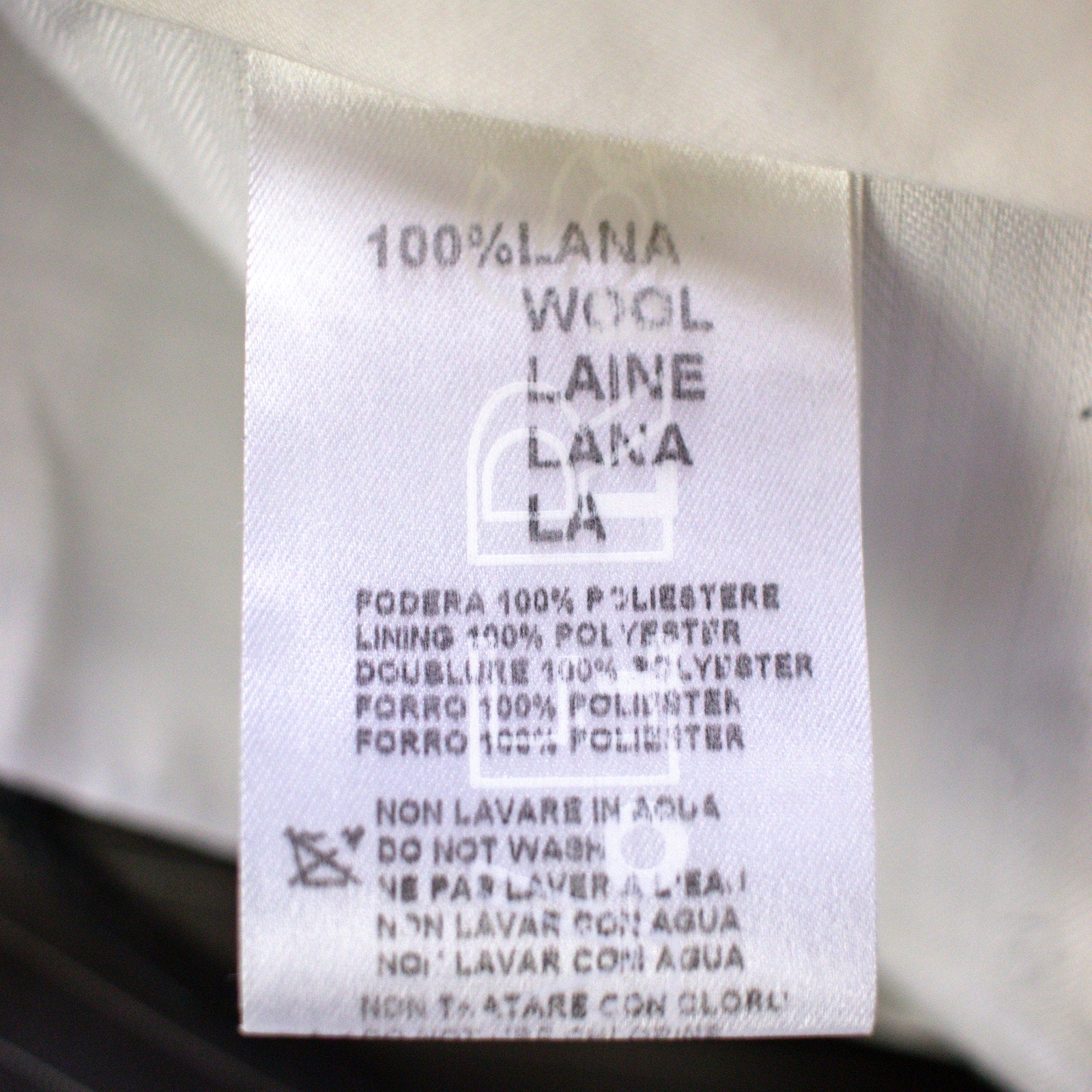 Versace Wool Pinstripe Suit Size 38R