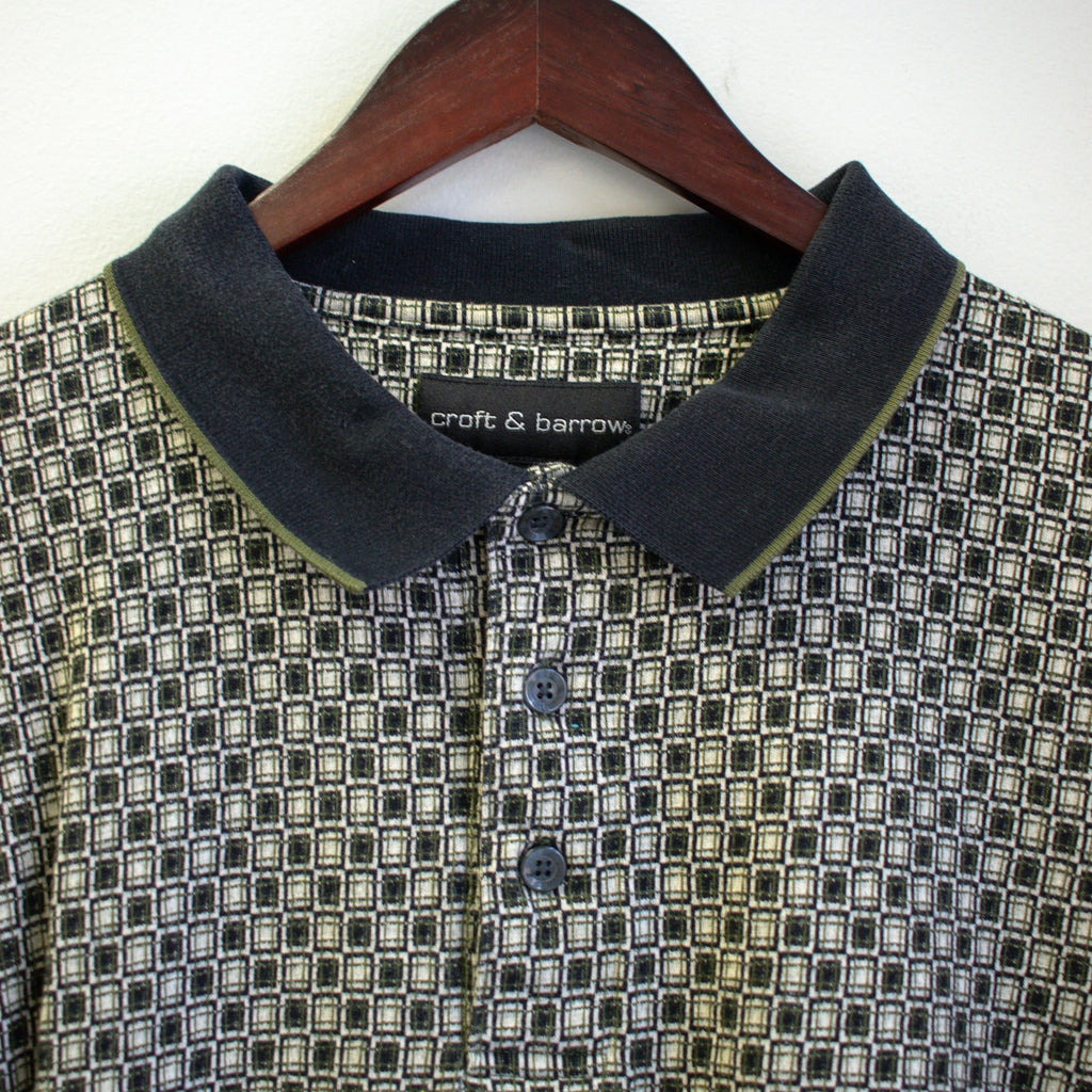 Checker Polo Size XL