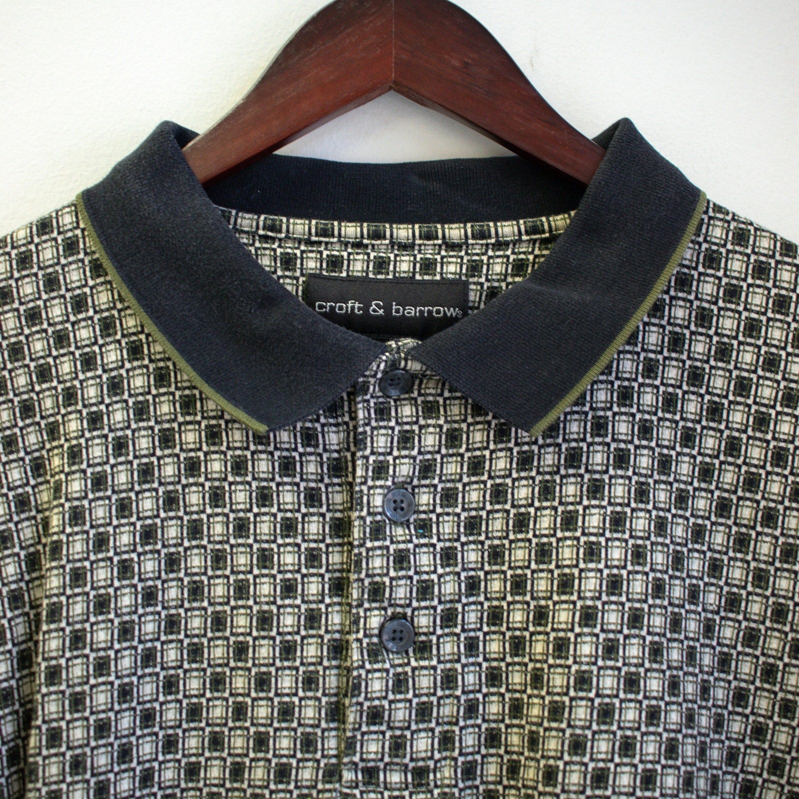 Checker Polo Size XL