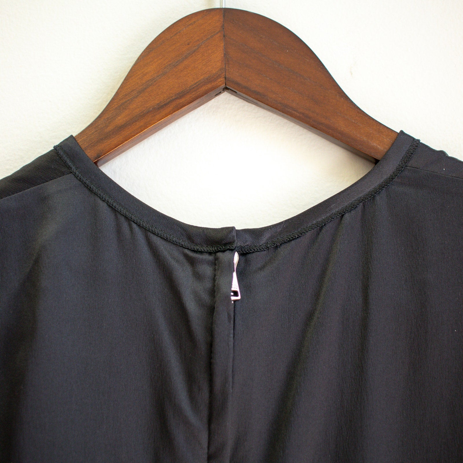 Dolce & Gabbana Black Silk Sleeveless Top Size 40