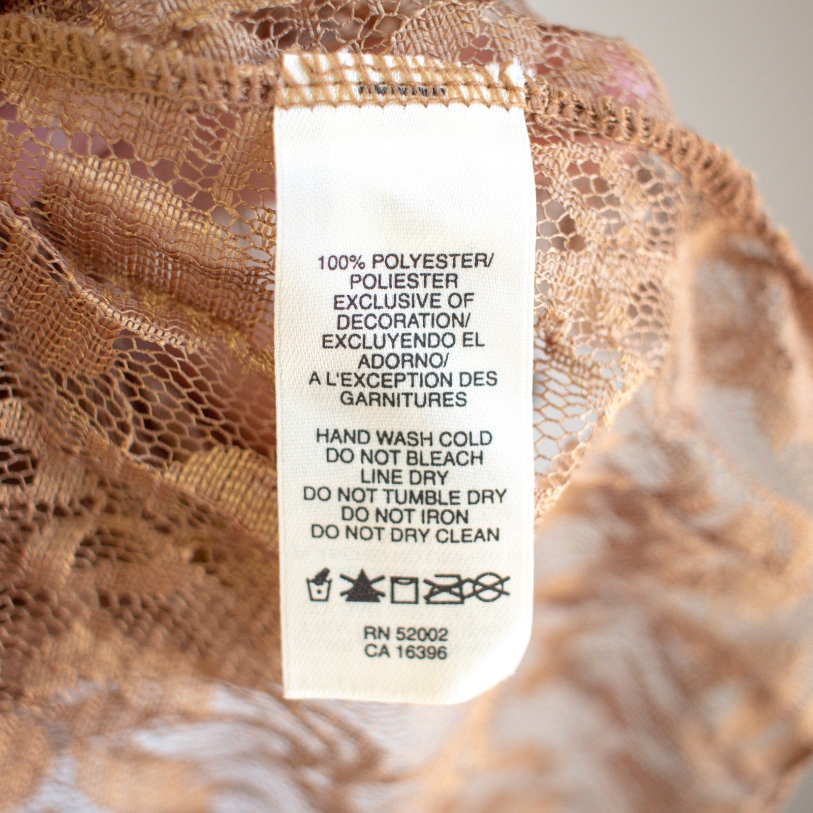 DKNY Jeans Lace Top Size Large