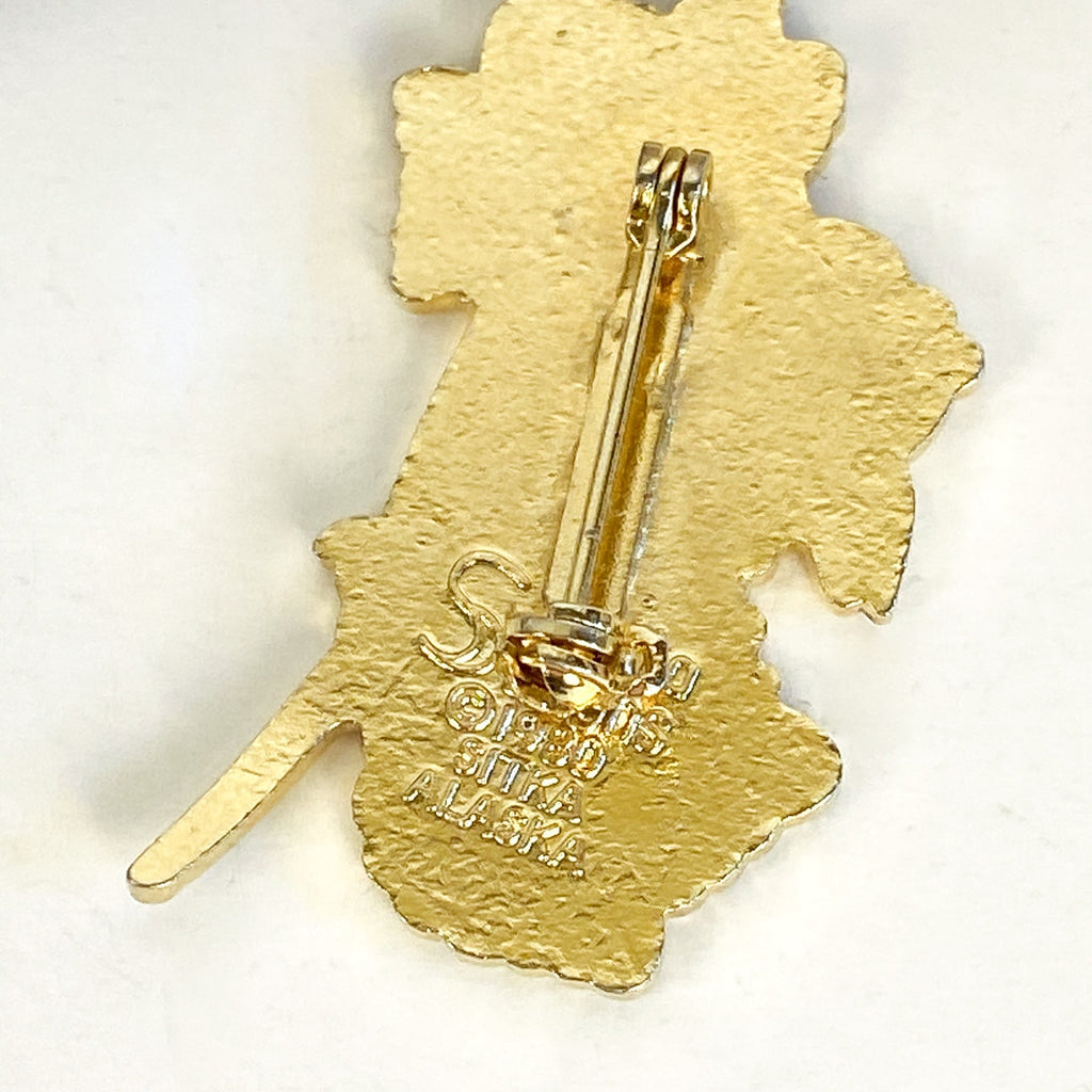 Stella Designs Brooch 1980 Sitka Alaska