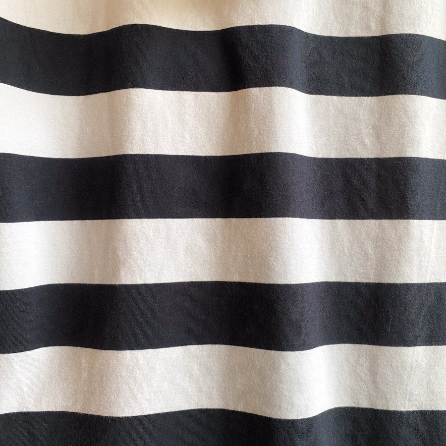 Sleeveless Hooded Nautical Tank Tibi Navy and White Striped Top