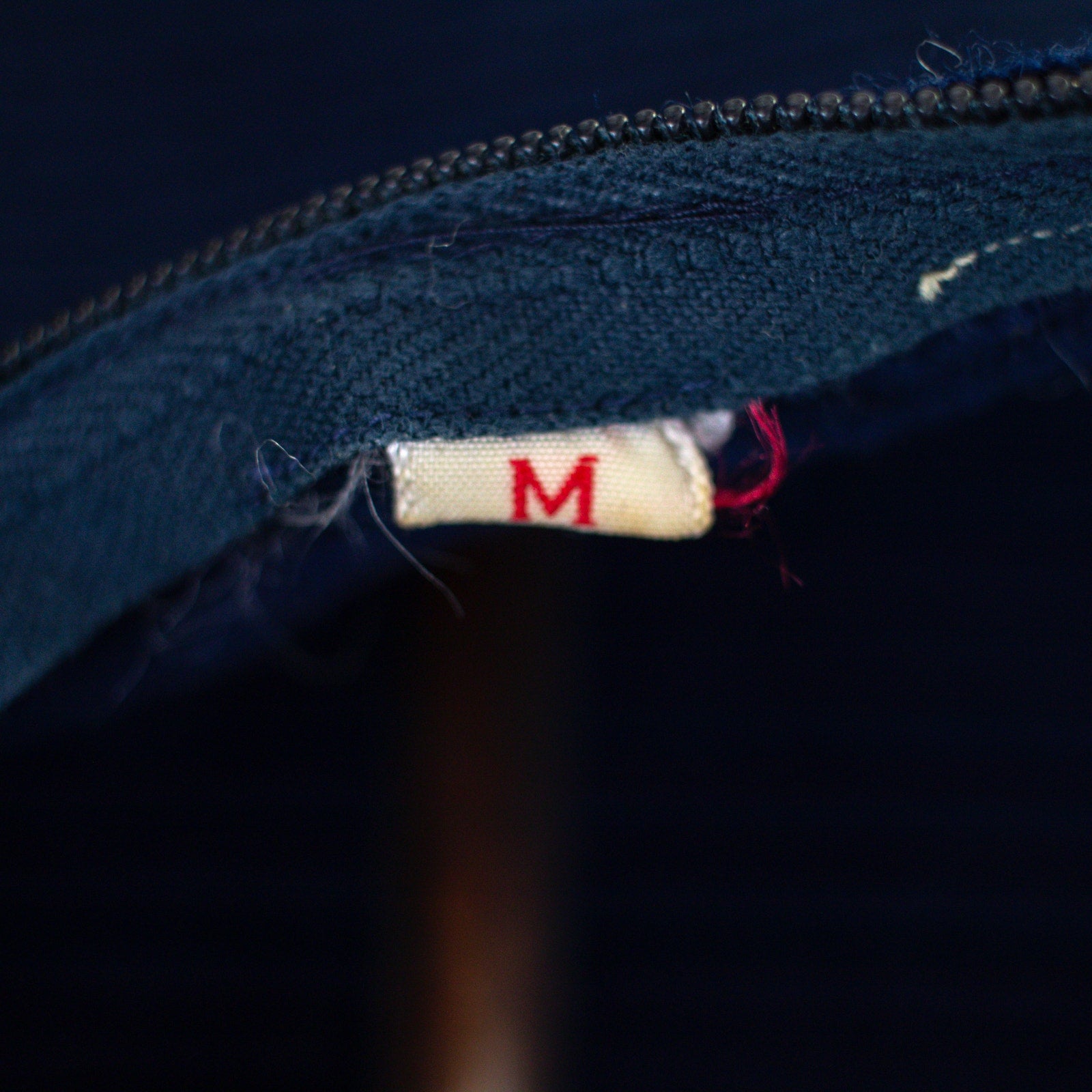 Vintage Navy Blue Turtleneck Sweater Size Medium