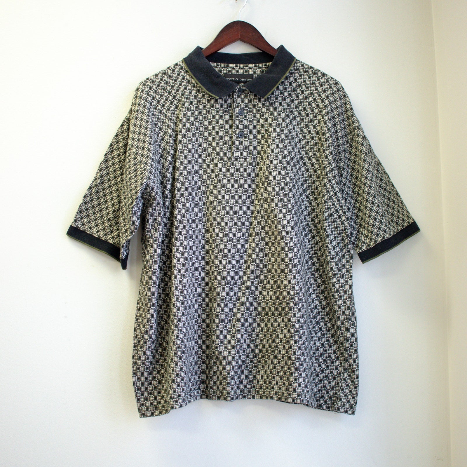 Checker Polo Size XL