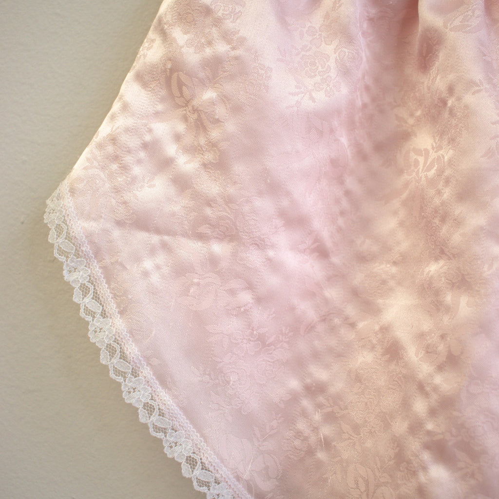 Floral Lace Pink Pajama Shorts Size Medium