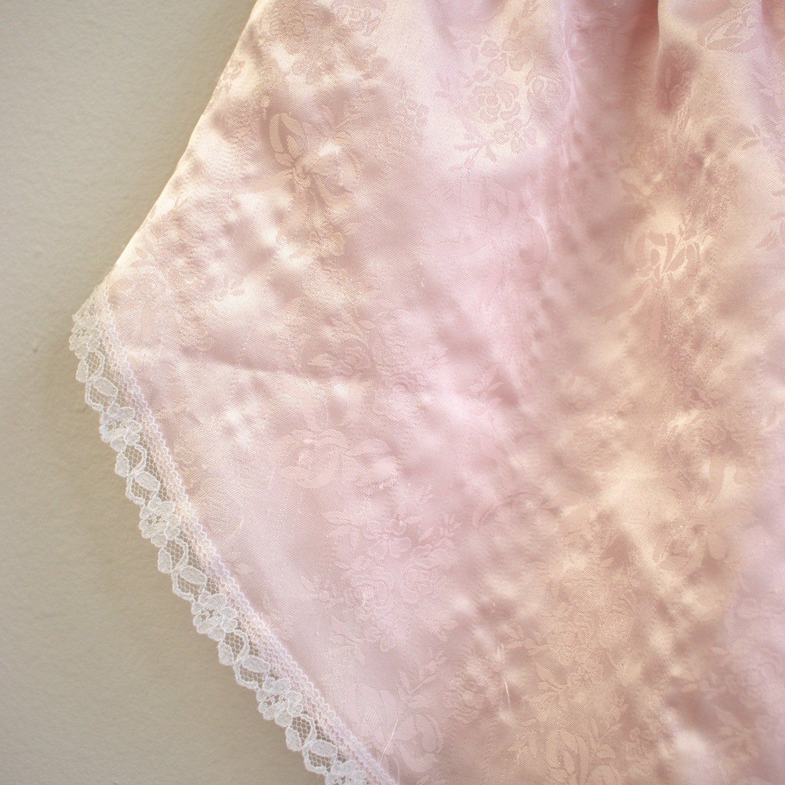 Floral Lace Pink Pajama Shorts Size Medium