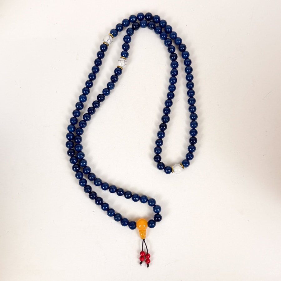 Lapis Mala Beads