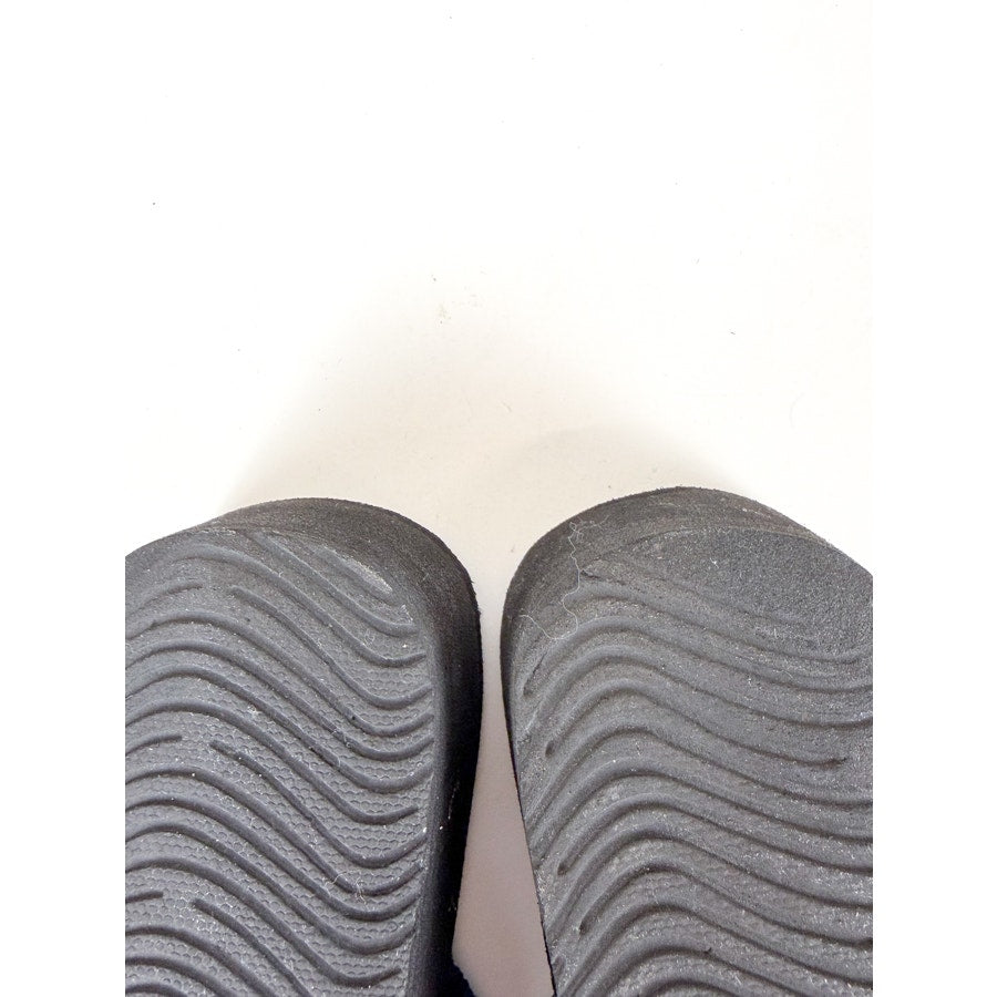 Navy Blue Floopi Wedge Flip Flops Size 5