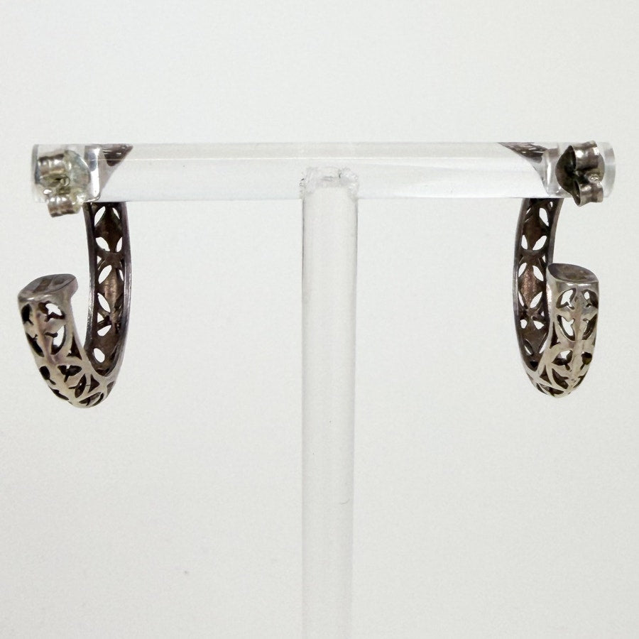 Sterling Silver Hoops