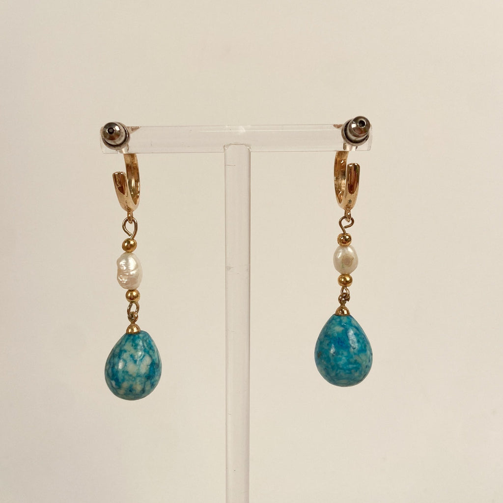 Freshwater Pearl Drop Earrings