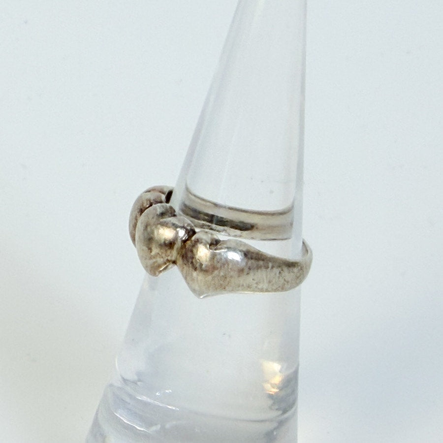 Little Heart Ring Nickel Free Sterling Silver Size 4.5