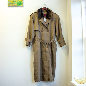 Vintage Trench Coat Size 8