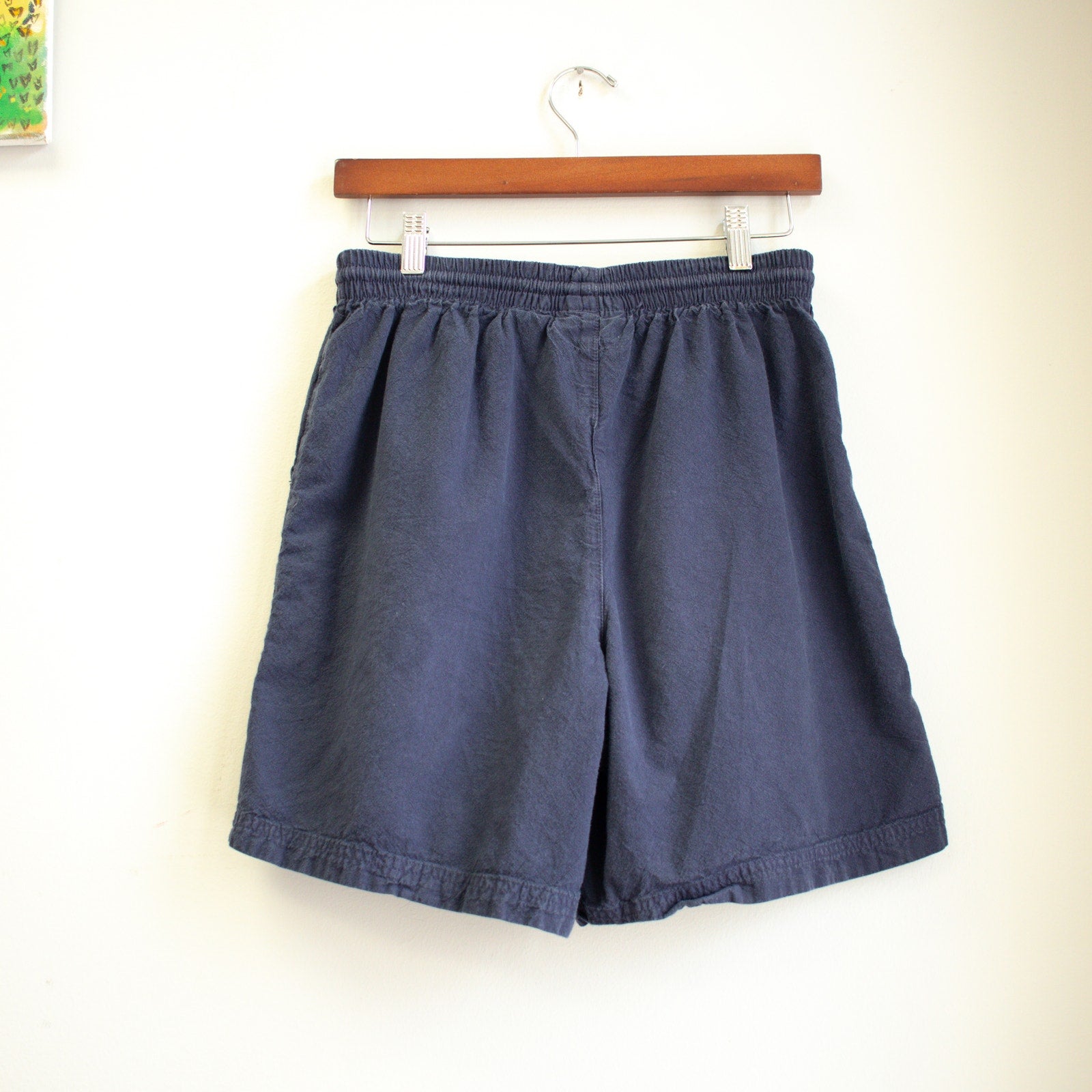 Dressbarn Navy Cinch Waist Outdoor Shorts Size Small