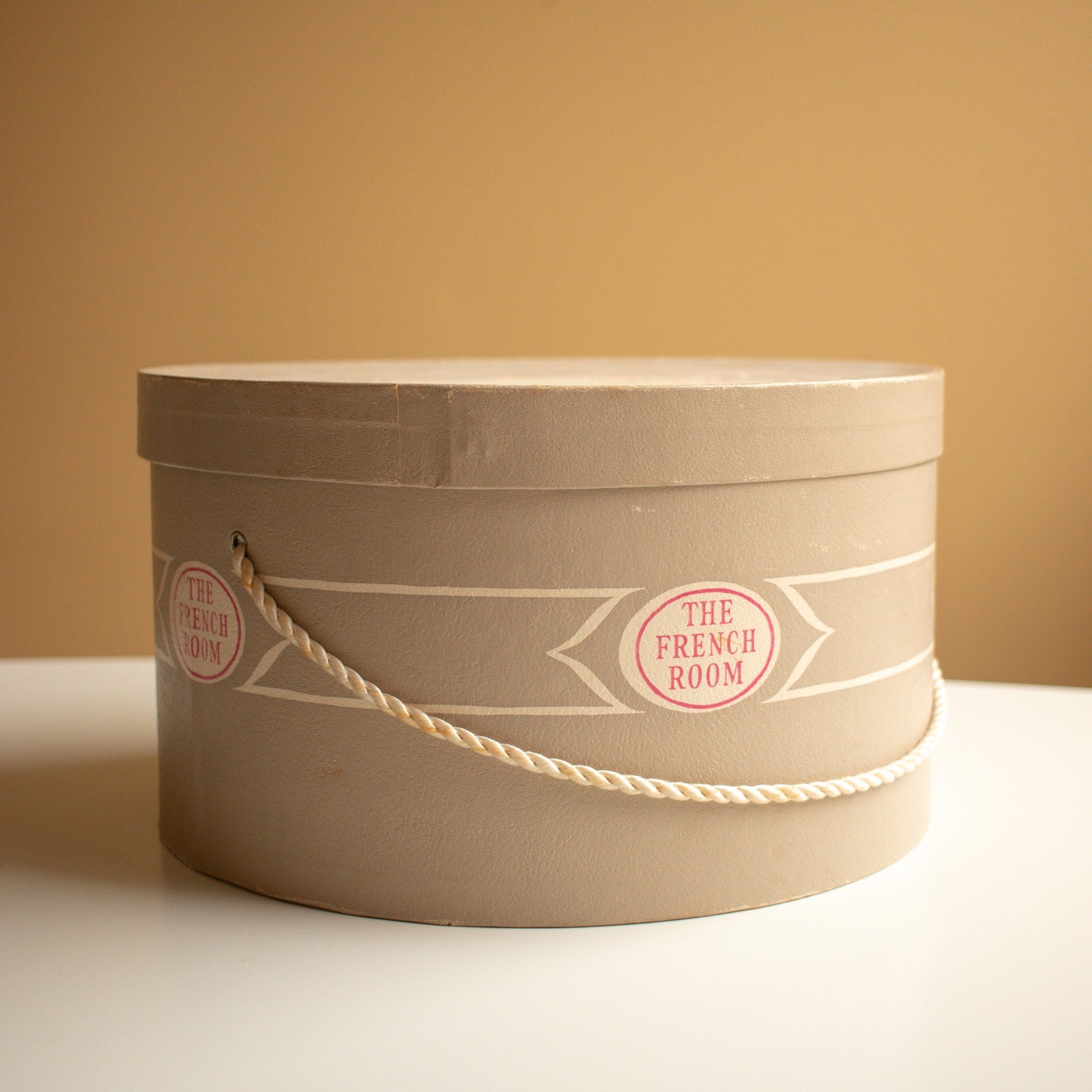 Vintage Dark Brown Fur Pillbox Hat | Mr. Mark New York hat in Marshall Fields Box