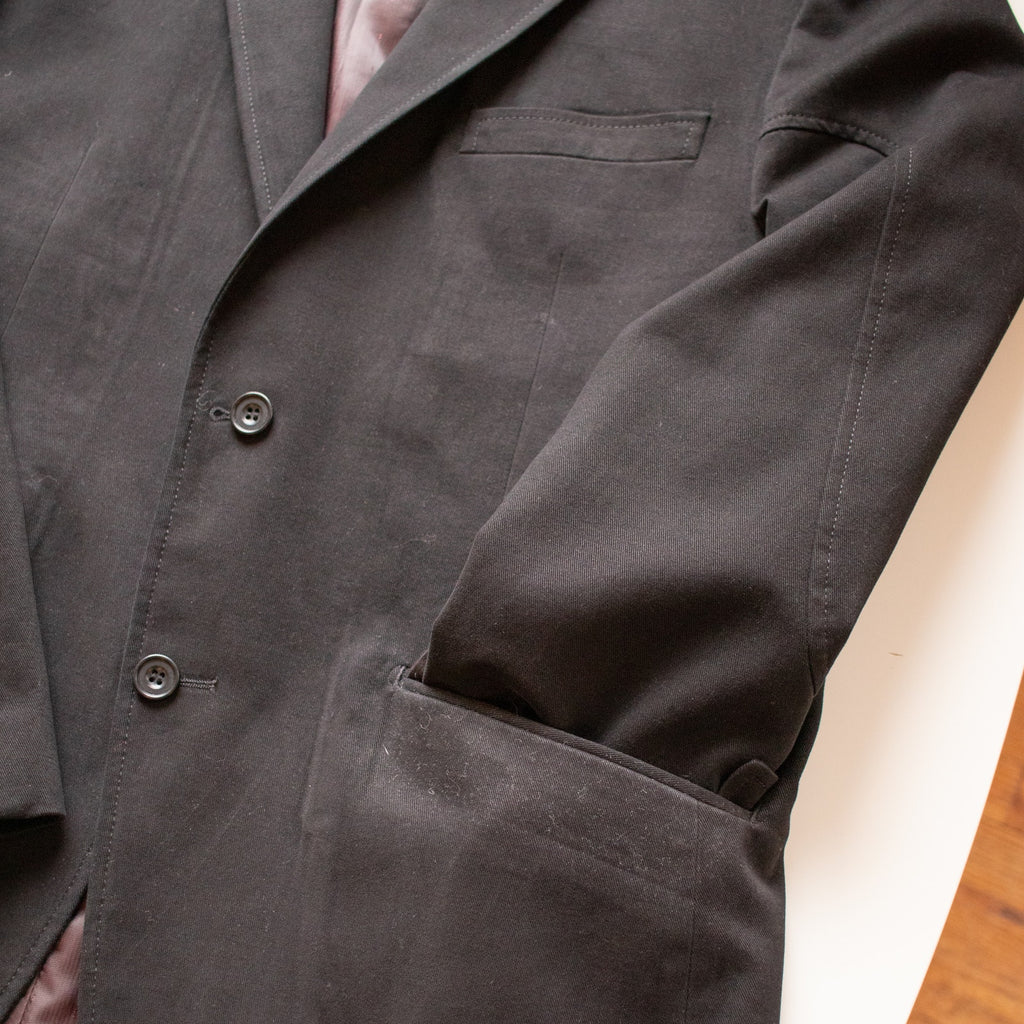 Kenneth Roberts Platinum Black Blazer Red Interior Size Medium