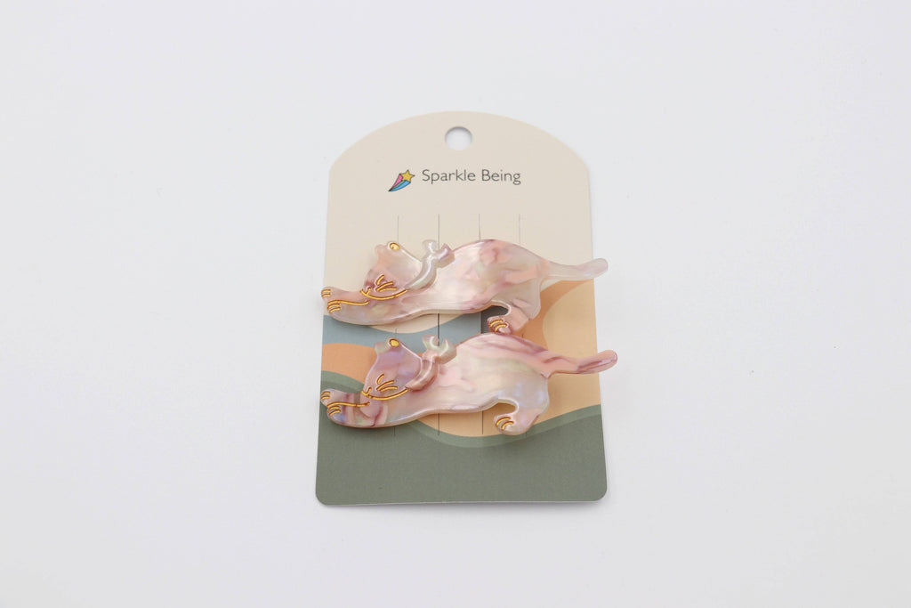 Stretching Cat Hair Clips Set of 2