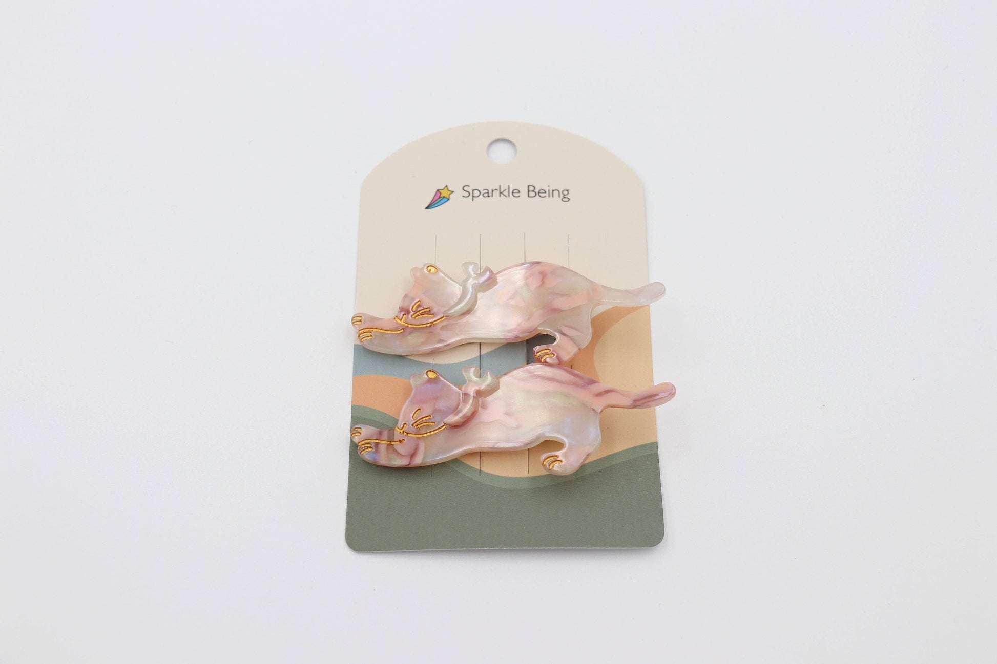 Stretching Cat Hair Clips Set of 2