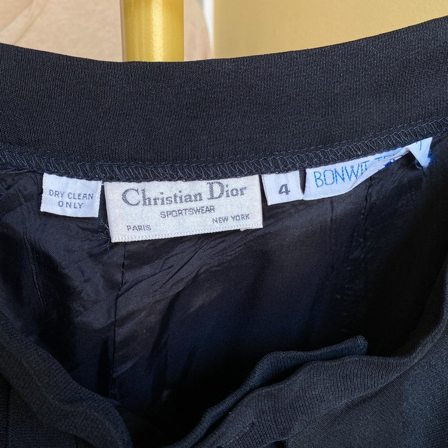 Black Trousers Christian Dior Sport Size 4