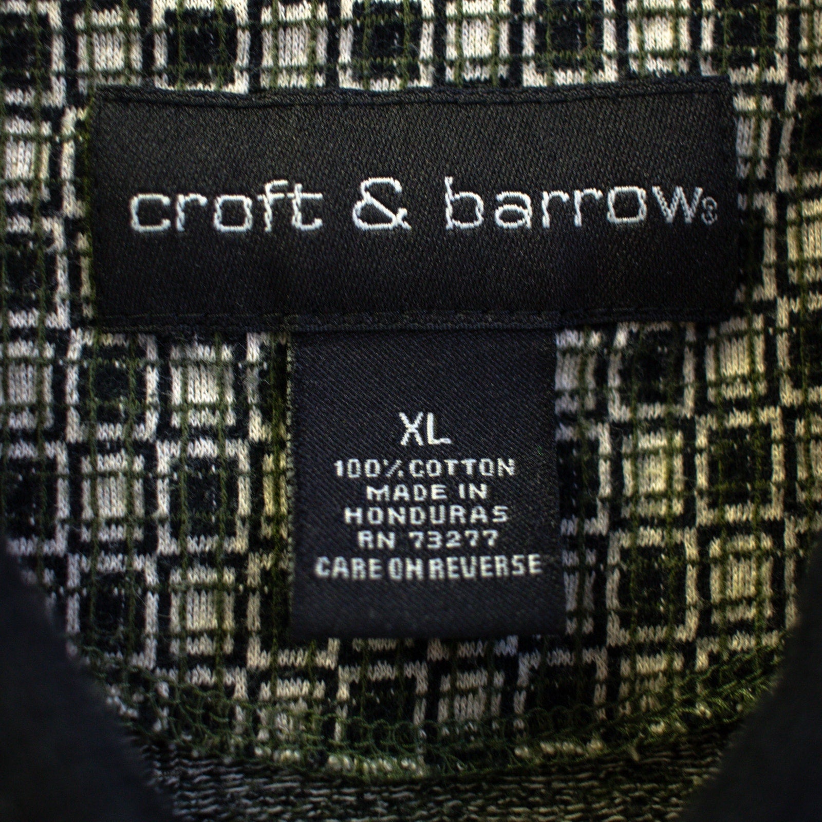 Checker Polo Size XL