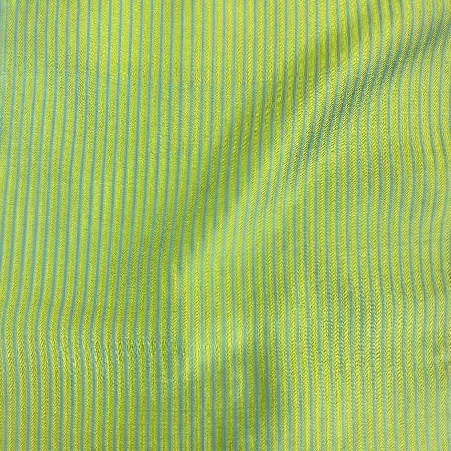 Vintage Scarf Carol Cassidy Green & Blue Silk Scarf Long