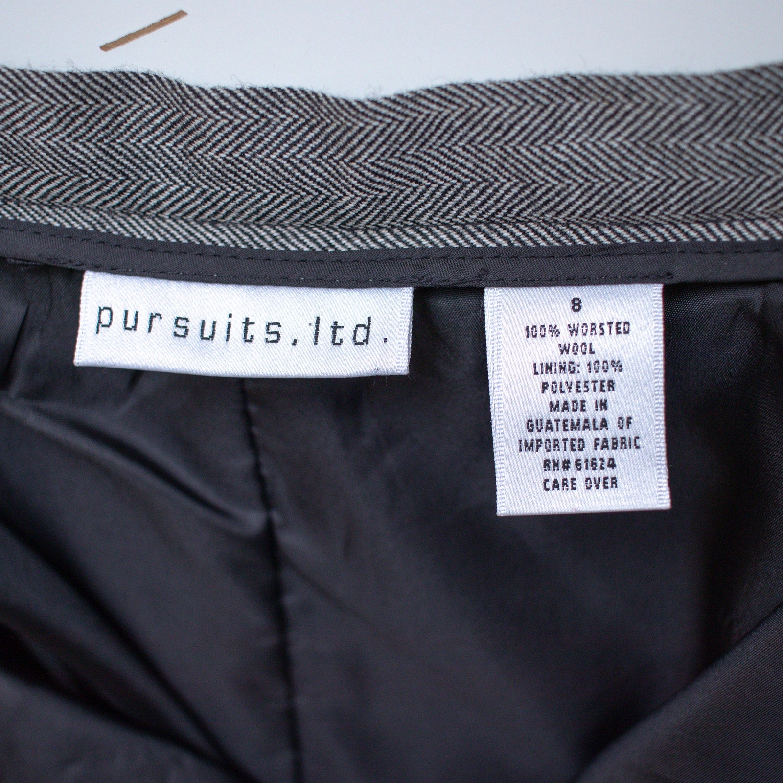 Vintage Long Gray Skirt