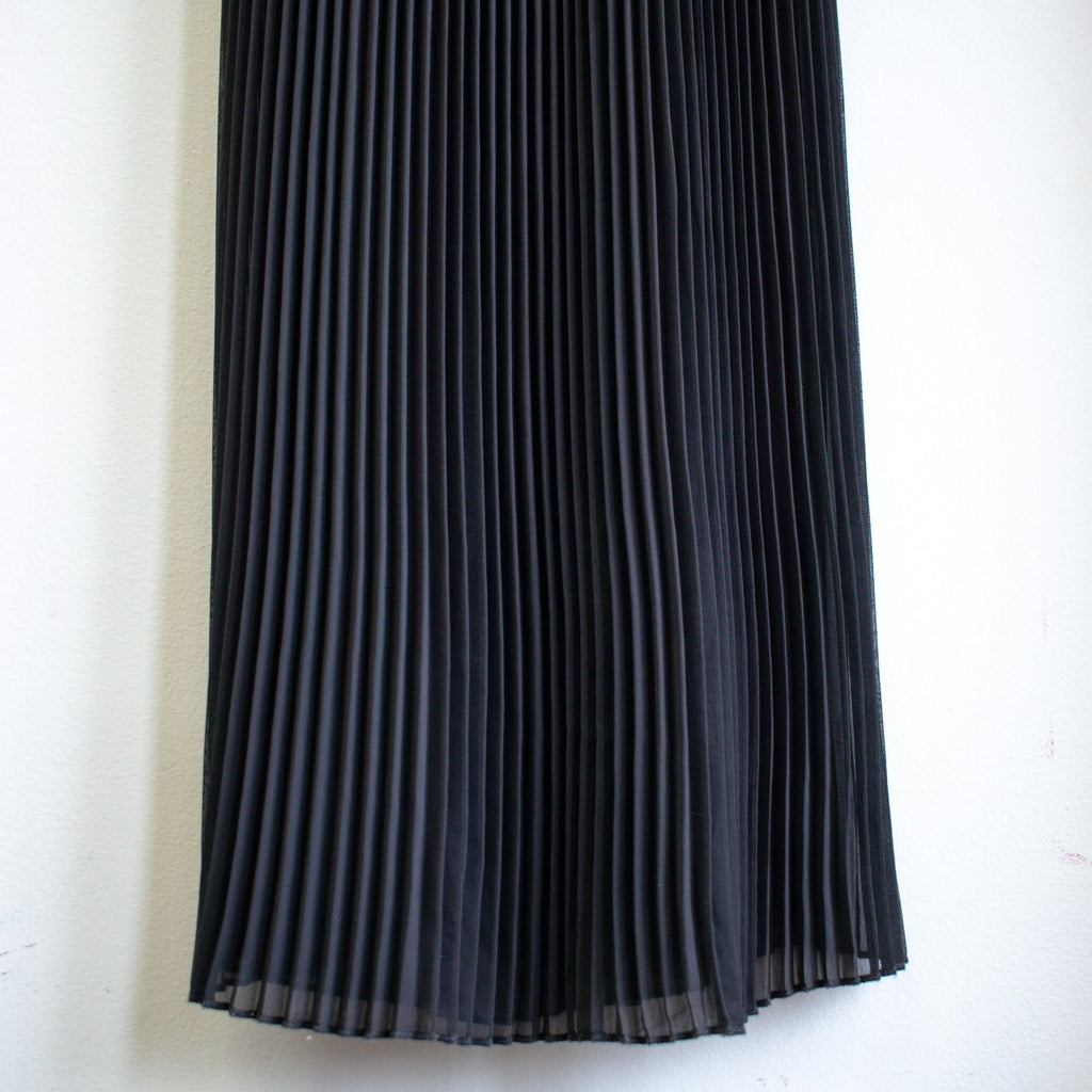 Janice Black Strapless Rosette Top Crepe Skirt Tie Waist Dress Size Small