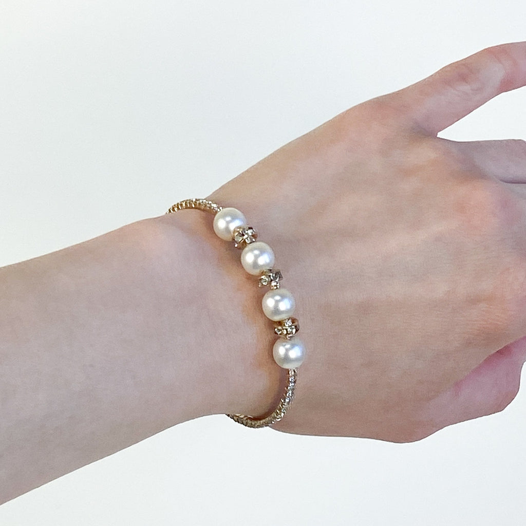 Adjustable Rhinestone Bracelet