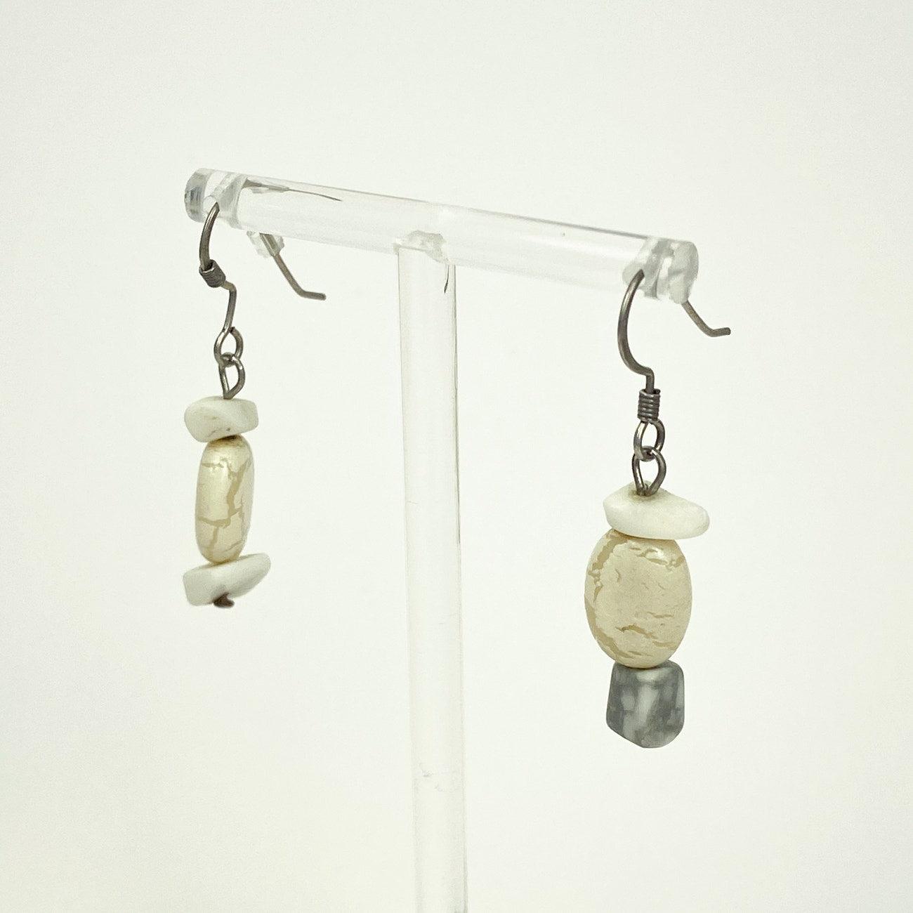 Dangly Shell Earrings Vintage 90s