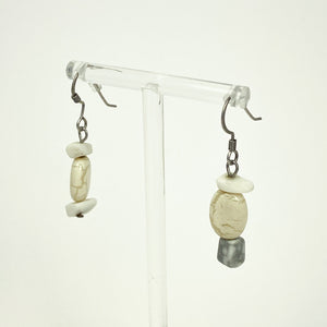 Dangly Shell Earrings Vintage 90s